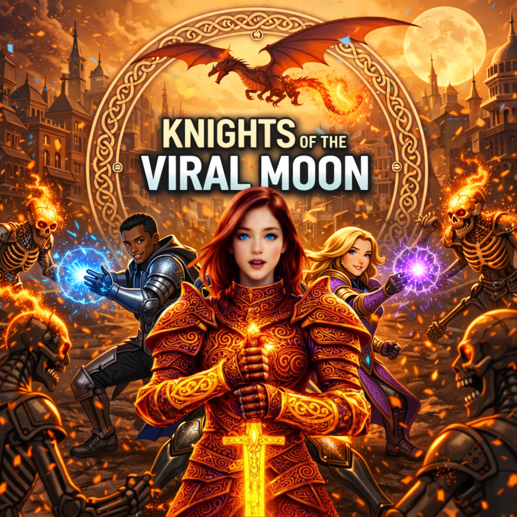 Knights of the Viral Moon: Neon Glitch