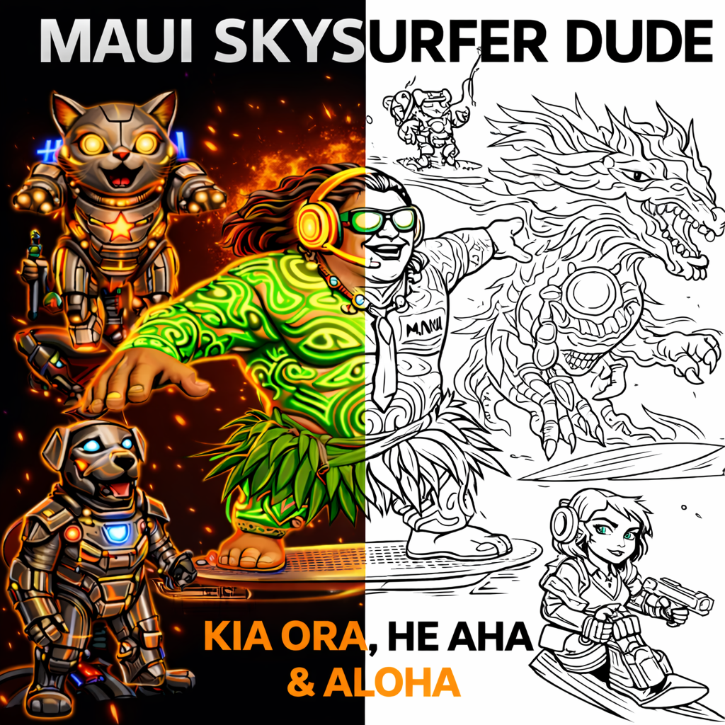 Color-in Comic