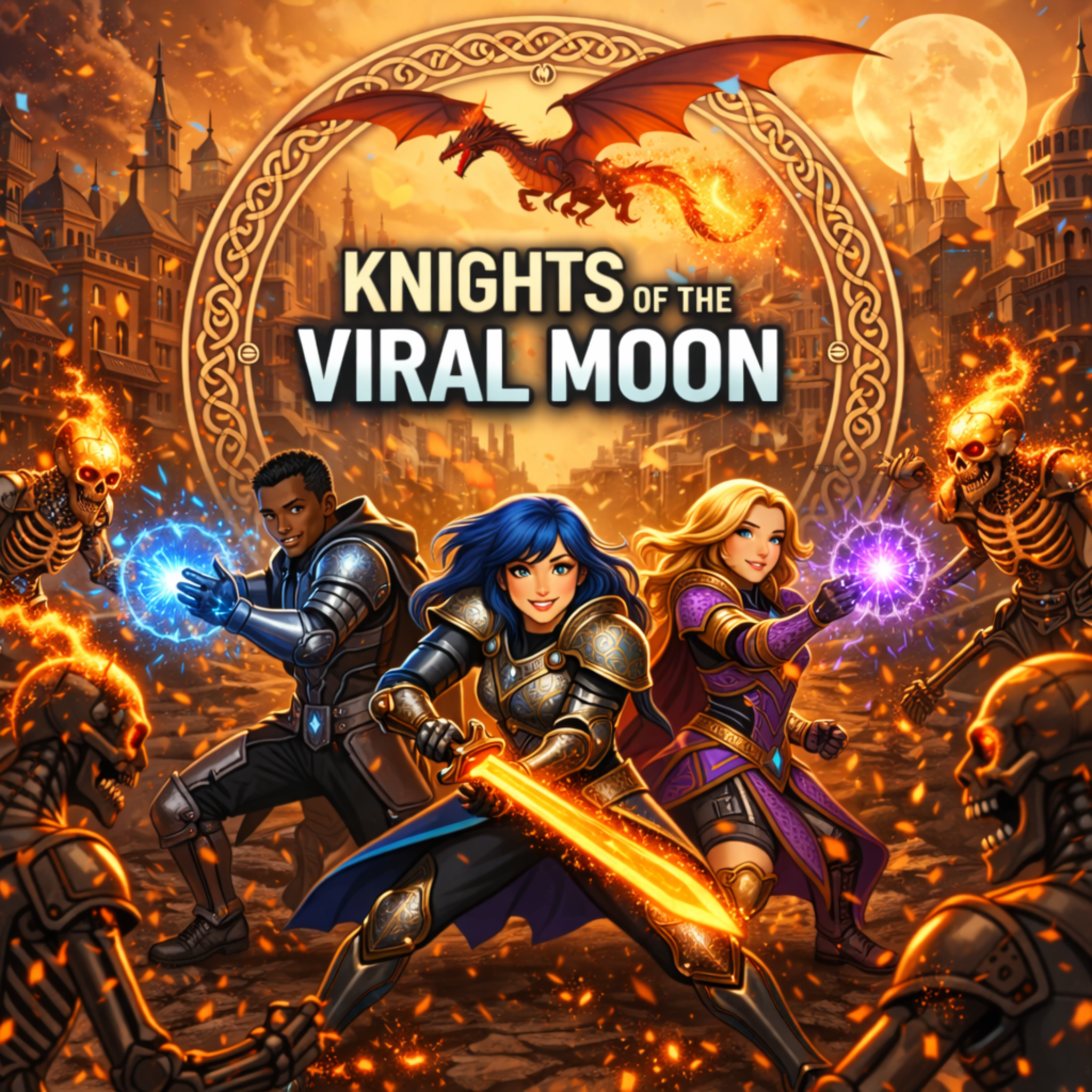 Knights of the Viral Moon Ebook