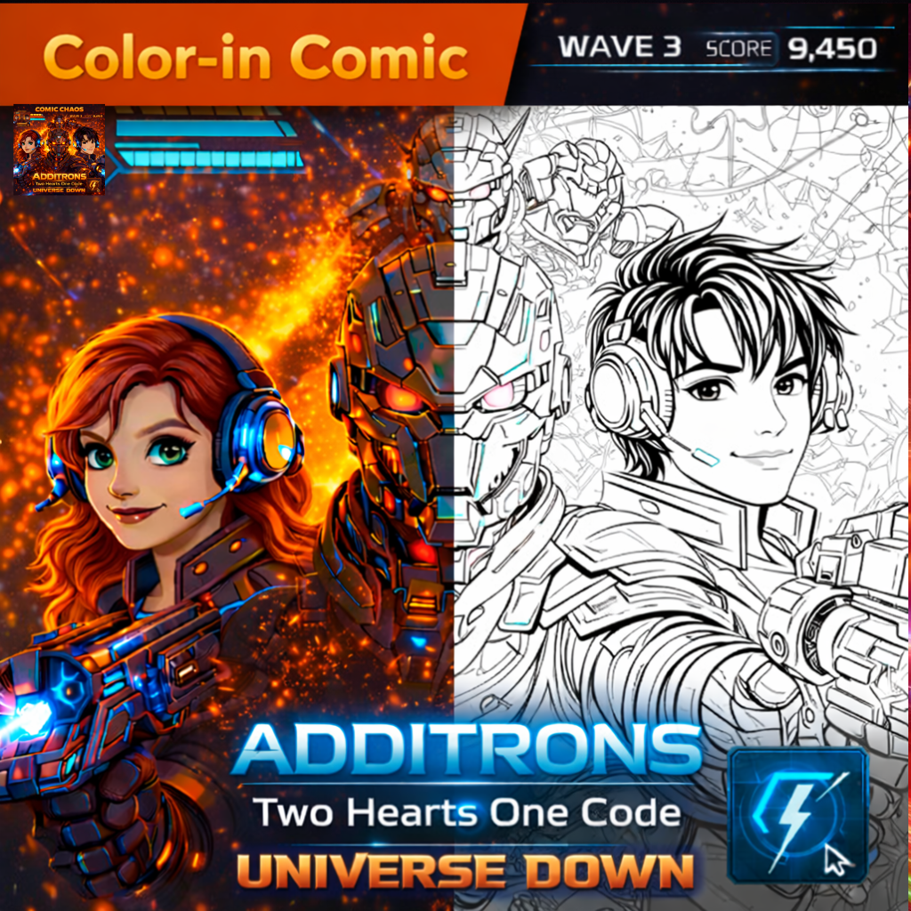 Color-in Comic